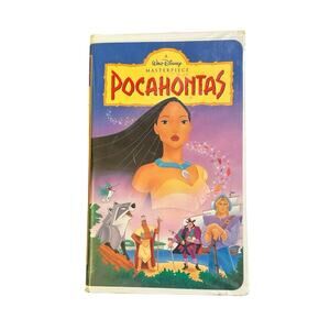 A Walt Disney Masterpiece Pocahontas VHS Tape (1996)
